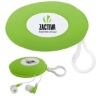 Fado Stereo Earbuds In Case - Lime