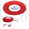 Fado Stereo Earbuds In Case - Red