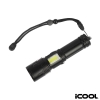 iCOOL Longmont Rechargeable 1000-Lumen Aluminum Tactical Flashlight