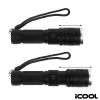 iCOOL Telluride Rechargeable 480-Lumen Aluminum Tactical Flashlight