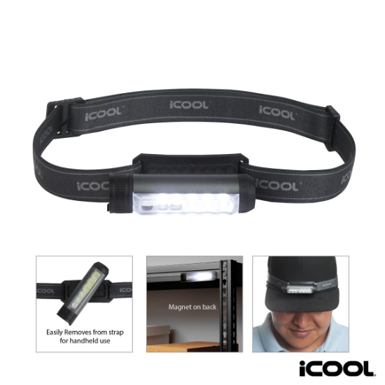iCOOL Templeton Rechargeable LED Headlamp
