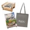 Raleigh CasusGrill Biodegradable BBQ Grill w/Recycled Cotton Tote Bag