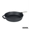 iCOOL Anchorage 10 Cast Iron Skillet / Frying Pan