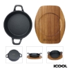 iCOOL Colter 7 Cast Iron Skillet