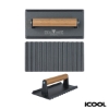 iCOOL Kodiak Rectangular Cast Iron Meat Press