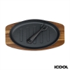 iCOOL Alpine 10 1/2 Cast Iron Skillet / Pan