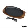 iCOOL Alpine 10 1/2 Cast Iron Skillet / Pan