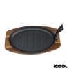 iCOOL Alpine 10 1/2 Cast Iron Skillet / Pan