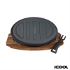 iCOOL Alpine 10 1/2 Cast Iron Skillet / Pan