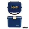 iCOOL Hale 6-Can, 5.25 Qt Hard Sided Cooler - Navy