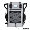 iCOOL Xtreme Whitewater Waterproof Cooler Backpack - Grey