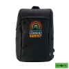 Coral Repreve RPET 20-Can Backpack Cooler - Black