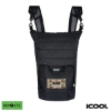 iCOOL Rockvale Repreve Packable Puffer 24-Can Backpack Cooler - Black