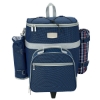 Haywood 4 Person Trolley Picnic Bag - Blue