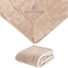 Brookline Micro Mink Sherpa Blanket - Sand