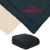 Fairwood Oversize Sherpa Blanket - Black
