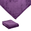 Fairmont Mink Touch Blanket - Purple