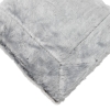 Charleston 50" x 60" Faux Fur Throw - Grey