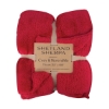 Shetland Sherpa 50 x 60 Reversible Blanket - Red