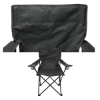 Point Loma Folding Event Chair with Carrying Bag - Black