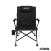 iCOOL Twin Peaks Portable Camping Chair - Black