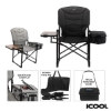 iCOOL Twin Peaks Deluxe Camping Chair With 18-Can Cooler