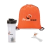Vigor 3-Piece Fitness Gift Set - Orange