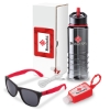 Olympic 4-Piece Fitness Gift Set - Red