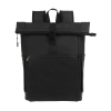 Casey PU Roll-Top Laptop Backpack