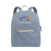Renew III 10 oz. Recycled Cotton Backpack - Blue