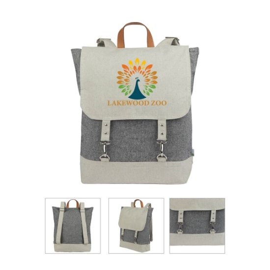 Renew IV 8 oz. Recycled Cotton Backpack