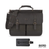 Solo New York Thompson Briefcase - Brown