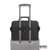 Solo New York Lead Slim Briefcase