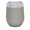 Brisbane 12 oz. Stainless Steel Wine Tumbler - Matte Silver