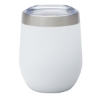 Brisbane 12 oz. Stainless Steel Wine Tumbler - White