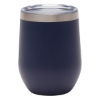 Aria 12 oz. Double Wall Vacuum Wine Cup - Blue