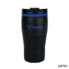 Perka Cortado 12 oz. Double Wall Recycled Stainless Steel Coffee Tumbler - Blue