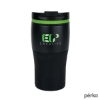 Perka Cortado 12 oz. Double Wall Recycled Stainless Steel Coffee Tumbler - Lime