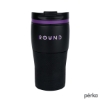 Perka Cortado 12 oz. Double Wall Recycled Stainless Steel Coffee Tumbler - Purple