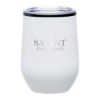 Matteo 12 oz. Double Wall Steel/PP Liner Tumbler - White
