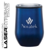 Toscana 12 oz. Double Wall Steel/ Recycled PP Liner Tumbler - Blue