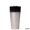 Perka Linden 14 oz. Double Wall Ceramic Tumbler w/ Stainless Steel Outer