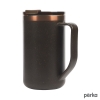 Perka Guji 15 oz. Recycled Steel and Coffee Grounds Mug