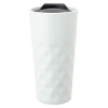 Nile 15 oz. Ceramic Travel Tumbler - White