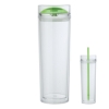 Jomocha 16 oz. Double Lid Hot / Cold Tumbler - Lime