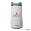 Perka Erie 16 oz. Double Wall Stainless Steel Tumbler - White