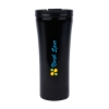 Conrad 16 oz. Double Wall Steel Vacuum Travel Tumbler - Black