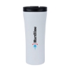 Conrad 16 oz. Double Wall Steel Vacuum Travel Tumbler - White