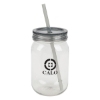 Bootlegger II 27 oz. RPET Mason Jar Tumbler - Smoke