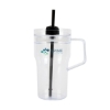 Elliott 20 oz. Clear AS Travel Mug - Black